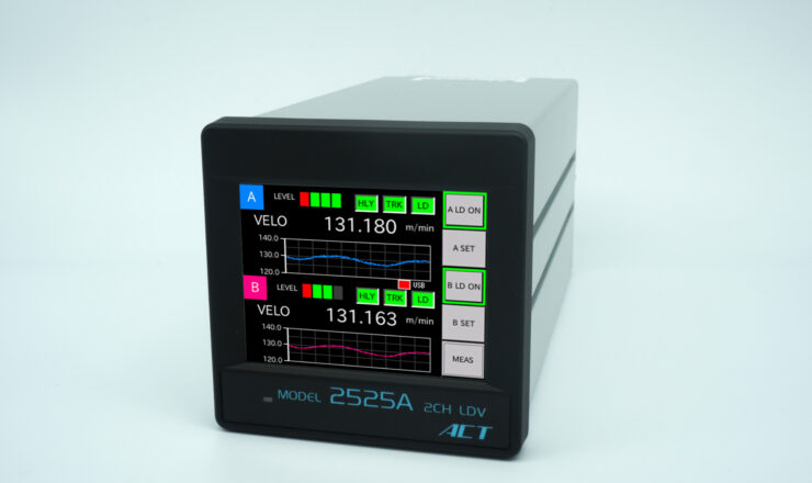 MODEL 2525 2チャンネル 速度測定システム